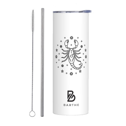 Scorpio Zodiac Sign 20 OZ Straight Tumbler Stainless Steel